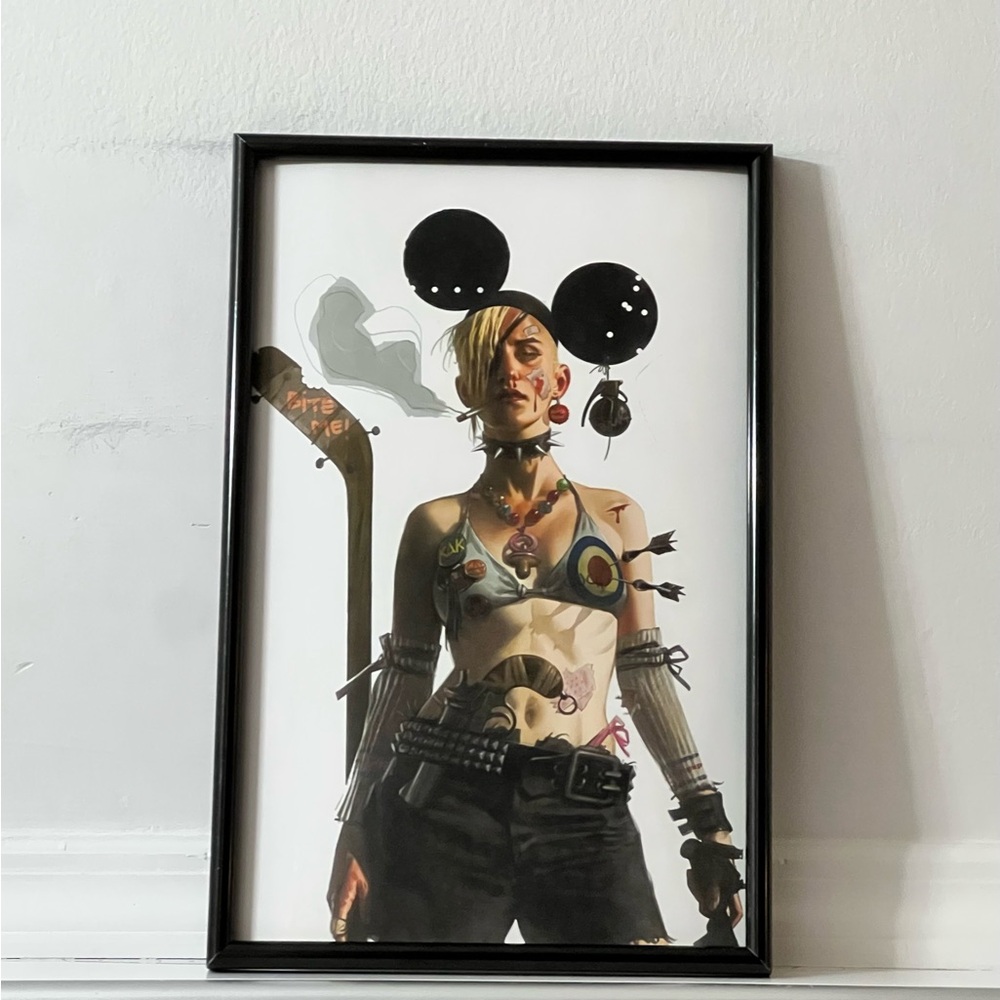 Tank Girl Art Poster